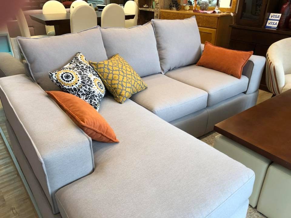 Chaise Longue modelo Pestaña Tapizado en tela lavable