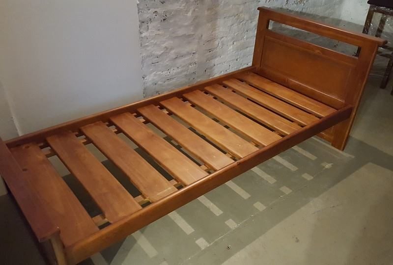 cama de una plaza