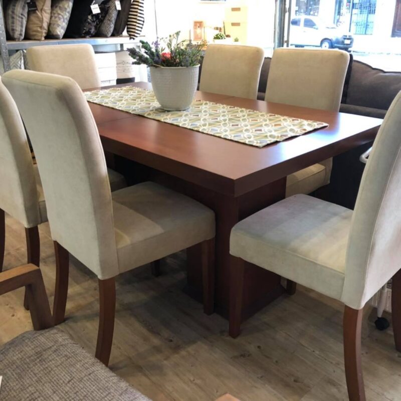 Juego de comedor extensible