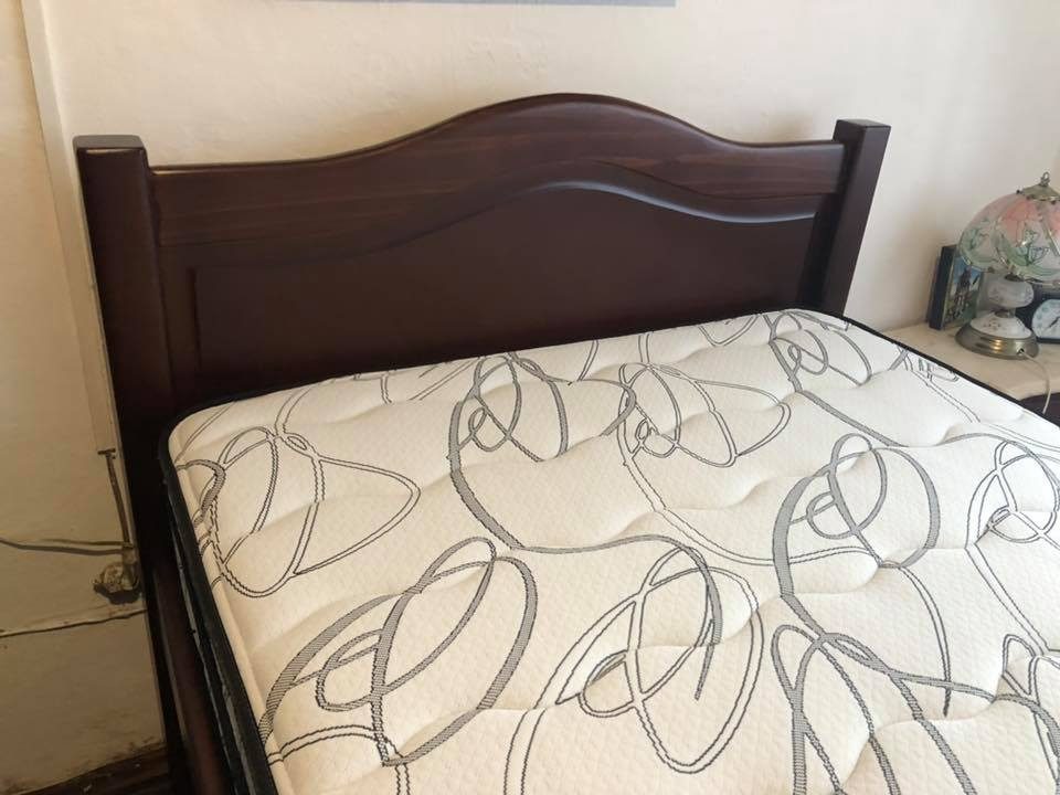 Cama de plaza y media