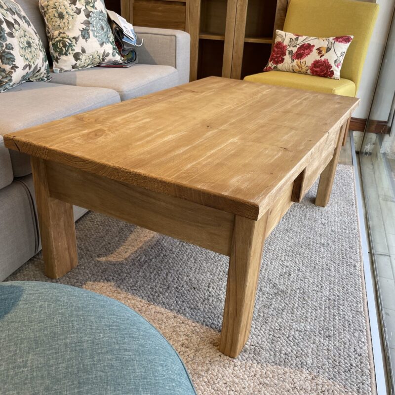 Mesa de living rustica