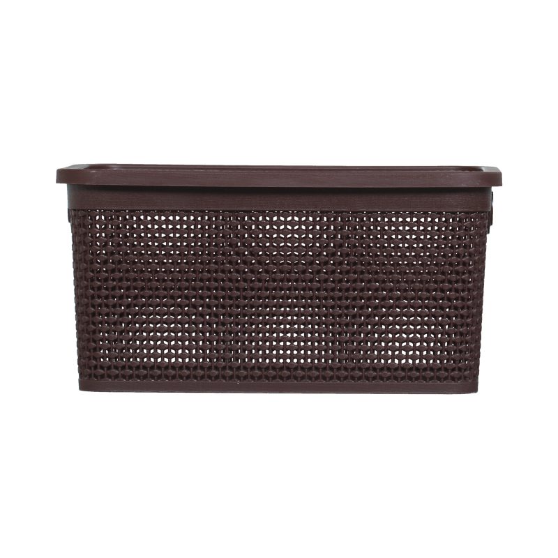 Caja Organizadora Naturalle 15 litros Chocolate