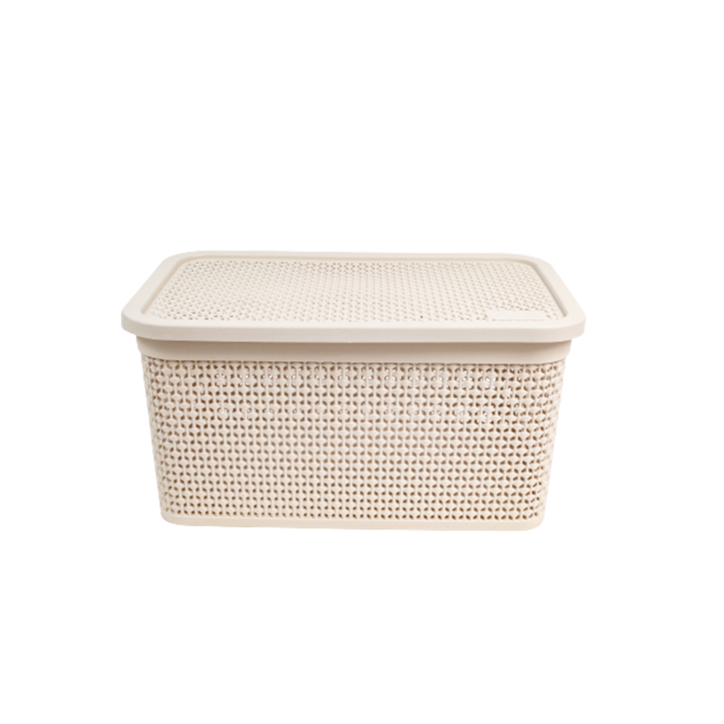 Caja organzadora Naturalle Arena 2.5 litros