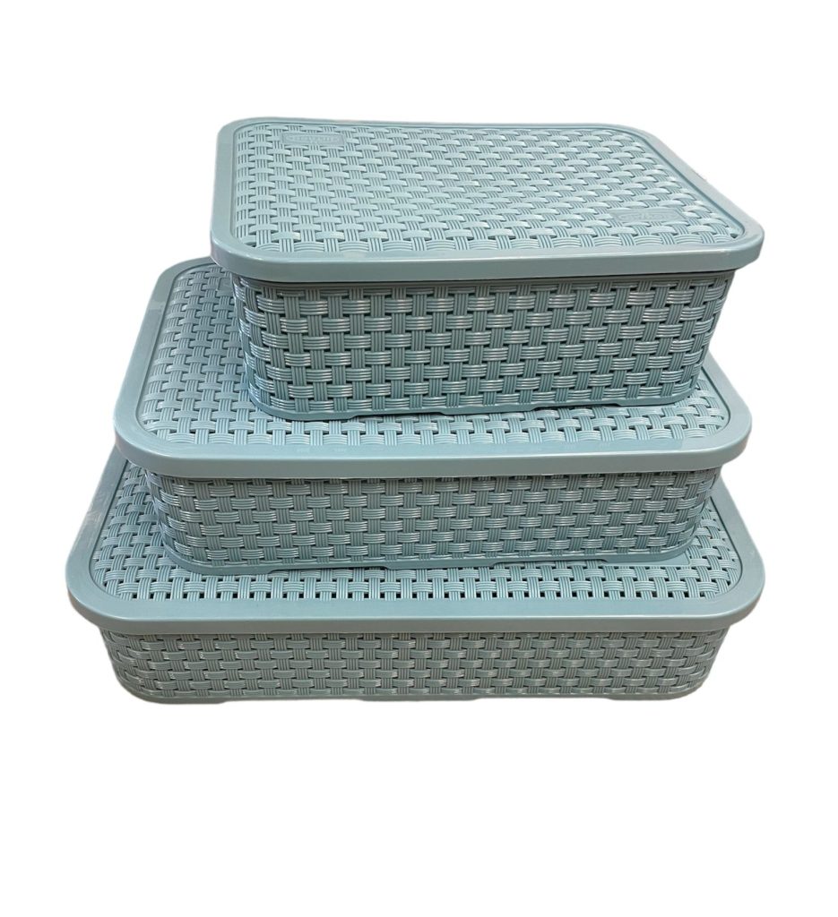 Cesto Rattan con tapa Medidas  25.5 x 20 x 8.3 cm