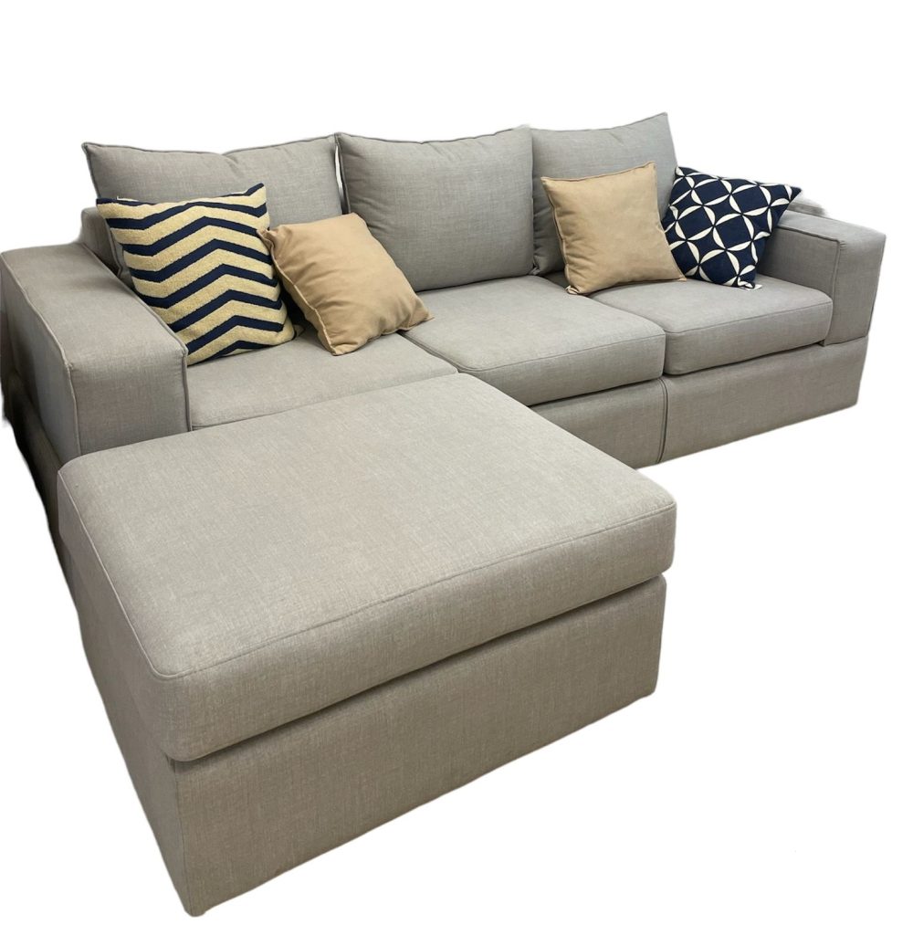 Chaise Longue modelo Pestaña Tapizado en tela lavable