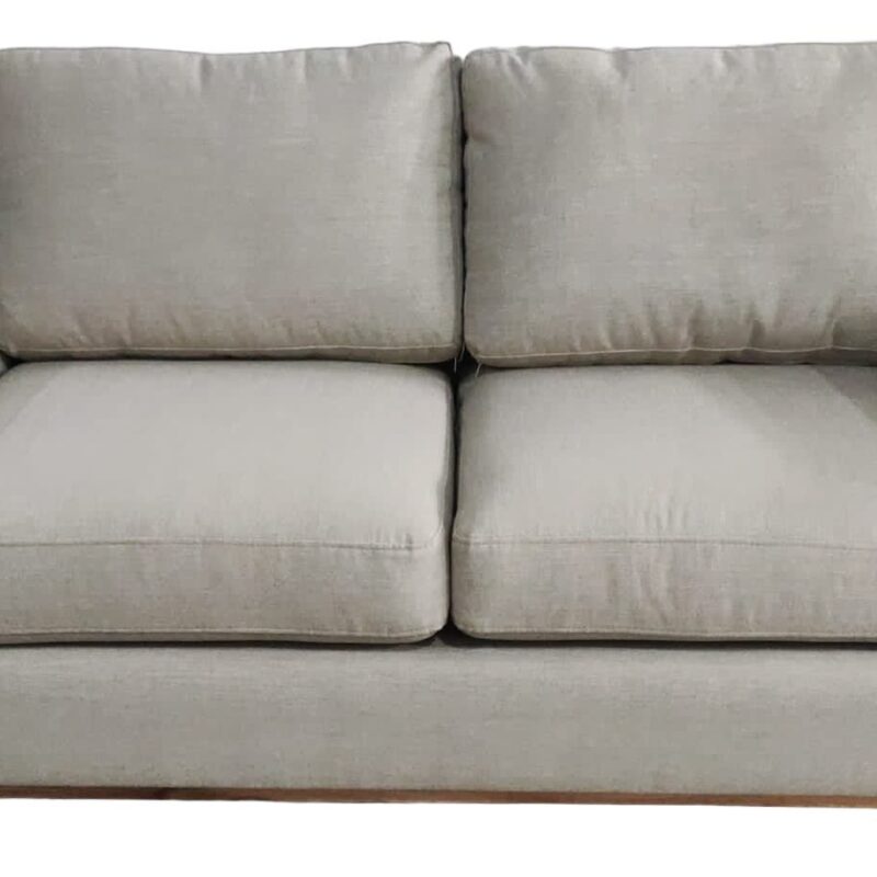 Sofa modelo Italiano dos Cuerpos tapizado en tela lavable